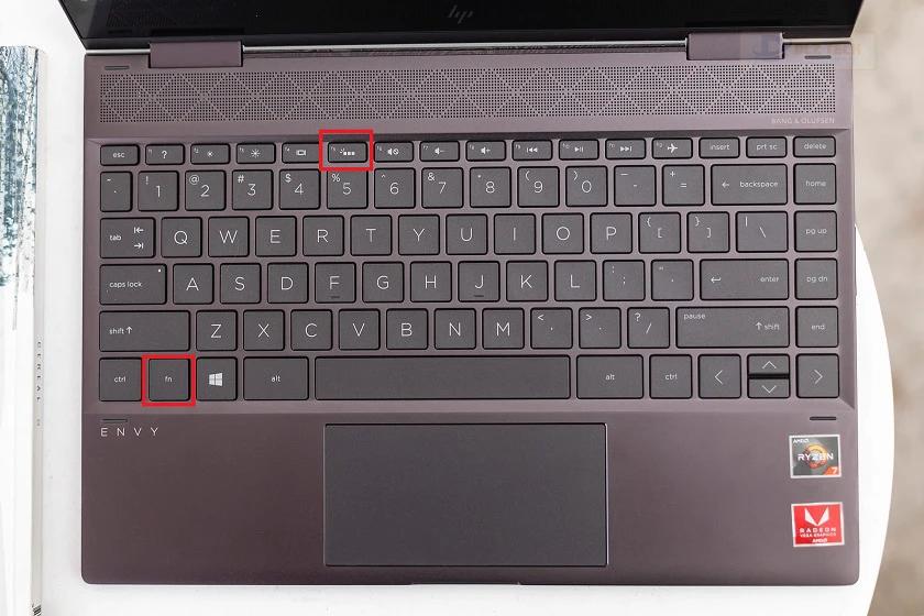 Hướng dẫn cách bật,tắt đèn bàn phím laptop hp nhanh chóng