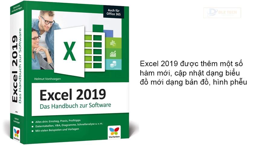 Excel 2019 có gì mới?