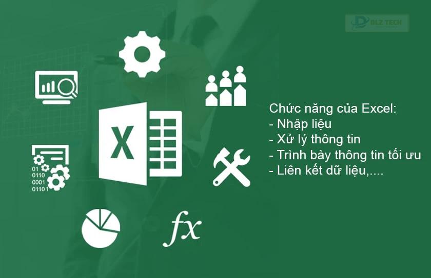 Excel có chức năng gì?