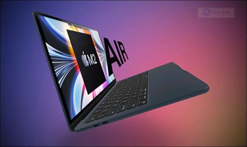 Macbook Air M2 2022 16GB 256GB thiết kế nhỏ gọn
