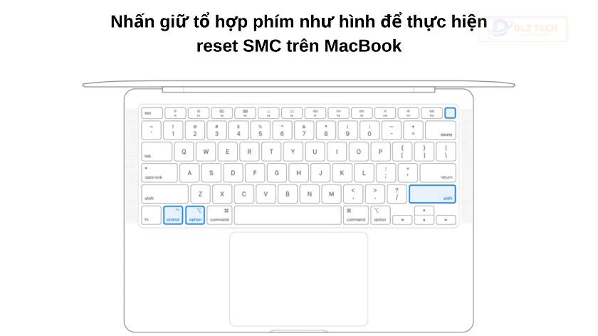 Reset bộ phận quản lý hệ thống (SMC) trên MacBook