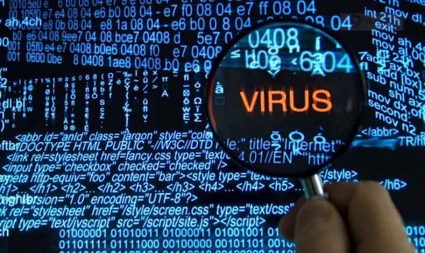 Nhiễm virus khiến màn hình laptop bị đen