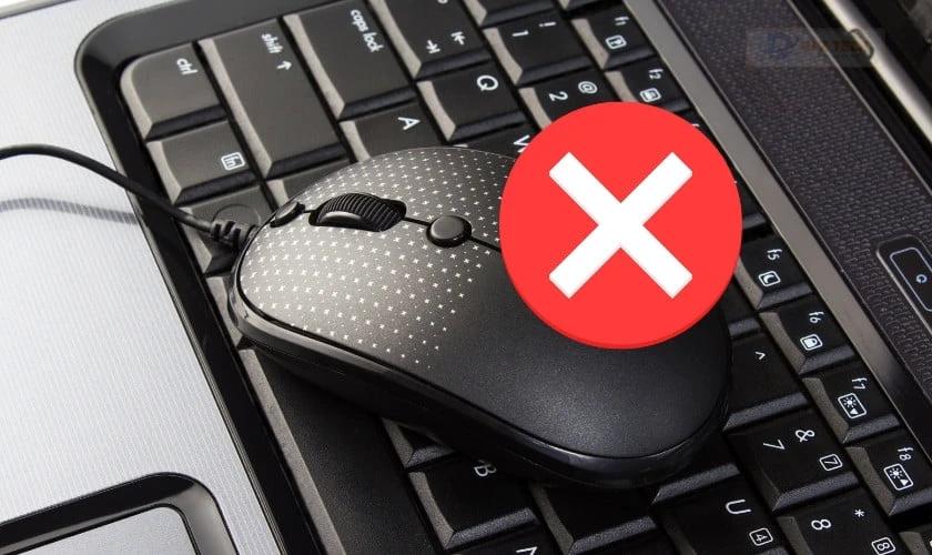 Nguyên nhân chuột cắm dây không hiện trên màn hình laptop