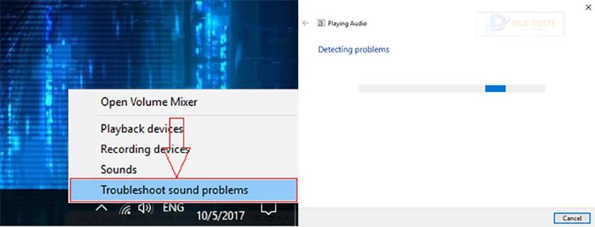 Windows Audio Troubleshooter