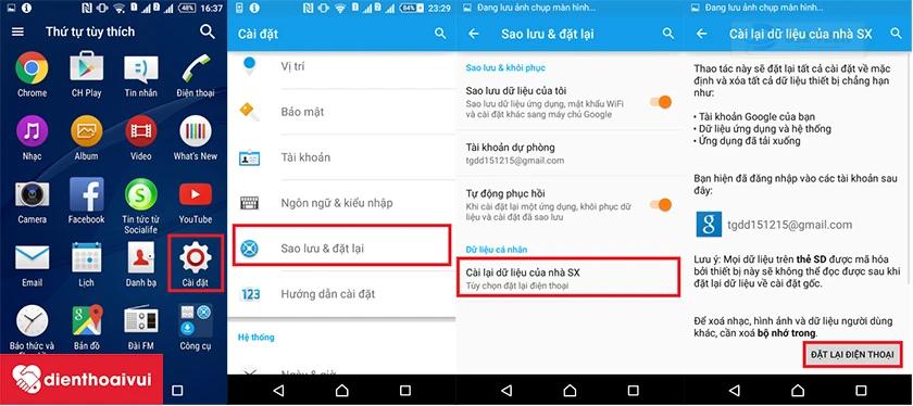 Nhận hỗ trợ từ bên ngoài