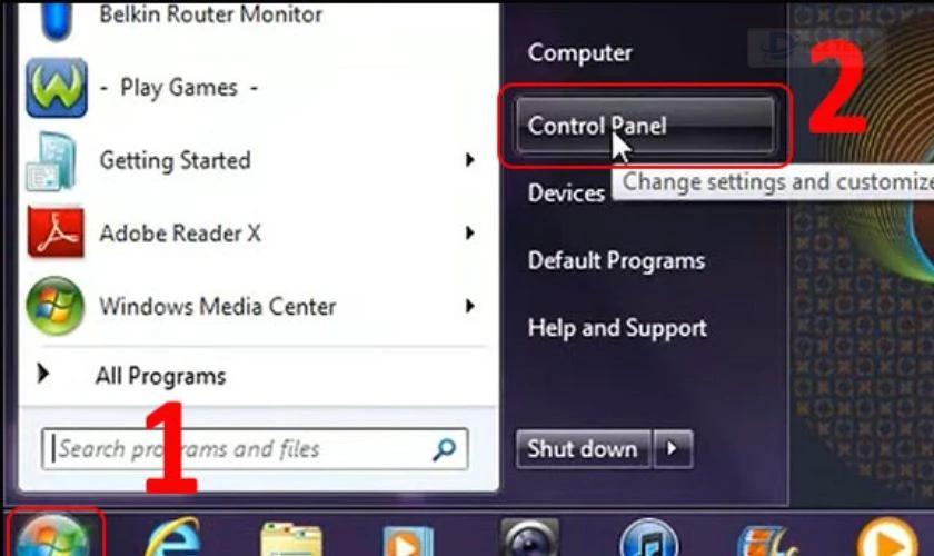 Cách cài đặt password hint trên máy tính Windows 7 nghĩa là gì?