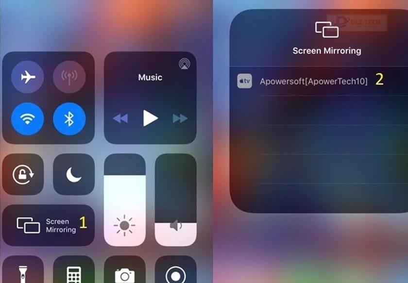 phản chiếu màn hình iphone - ApowerMirror