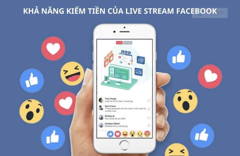 Live stream facebook có thể mang lại thu nhập gì?