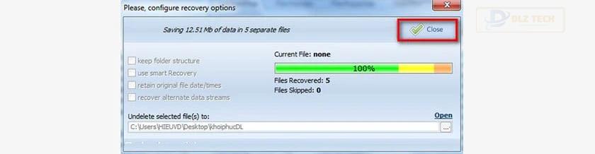 Phần mềm phục hồi dữ liệu ổ cứng Undelete 360