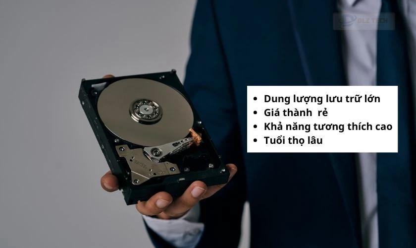 Ưu nhược điểm của HDD là gì?