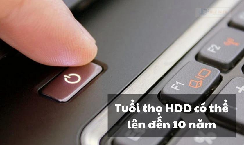 Tuổi thọ của HDD là bao lâu?
