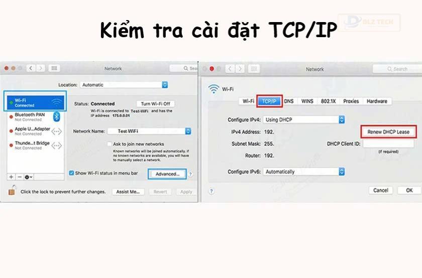 lỗi card Wifi Macbook