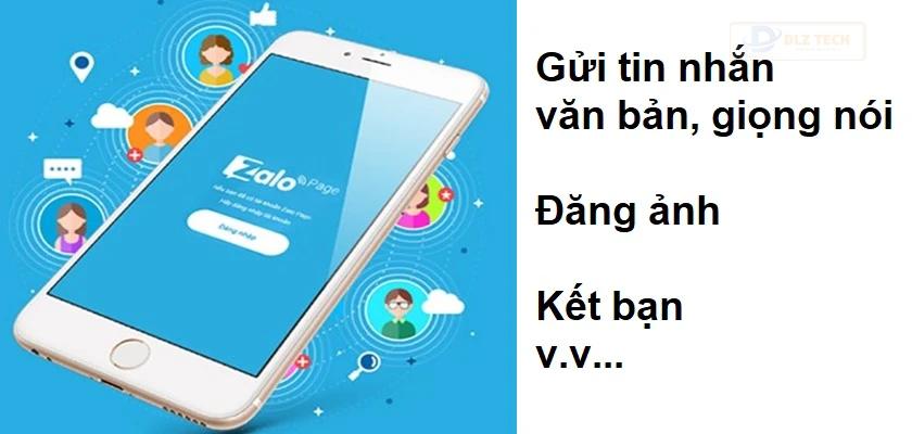 Các tính năng của Zalo