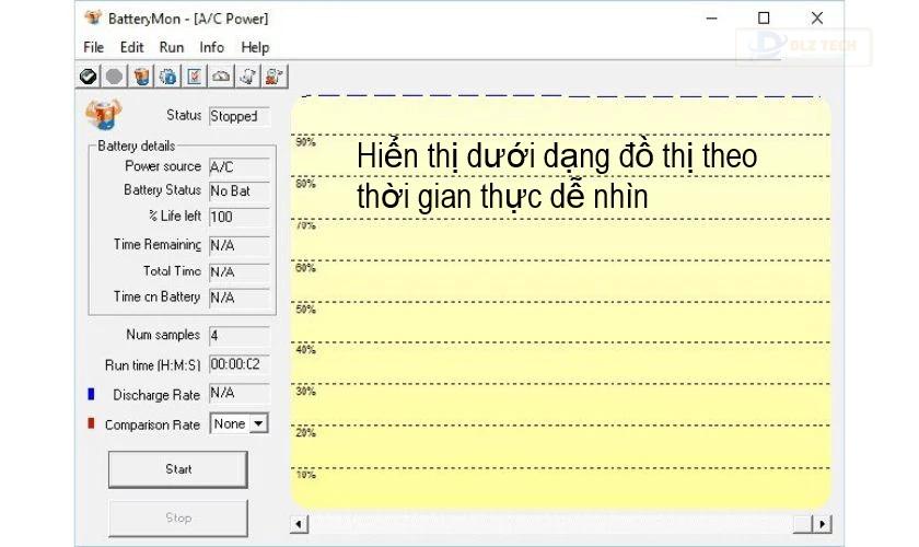 kiểm tra độ chai pin laptop