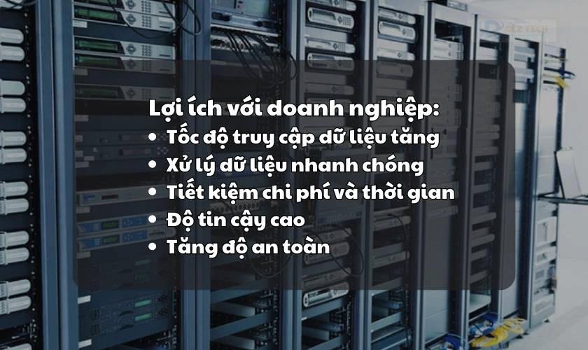 Lợi ích cho doanh nghiệp