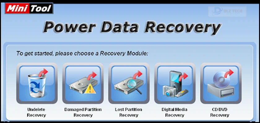 Phần mềm cứu dữ liệu ổ cứng MiniTool Partition Recovery