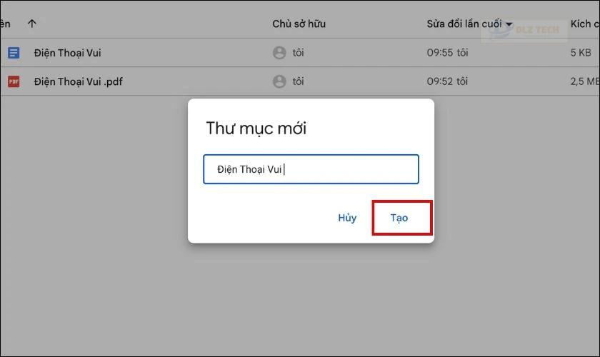Cách sửa file PDF trên máy tính trên Google Drive