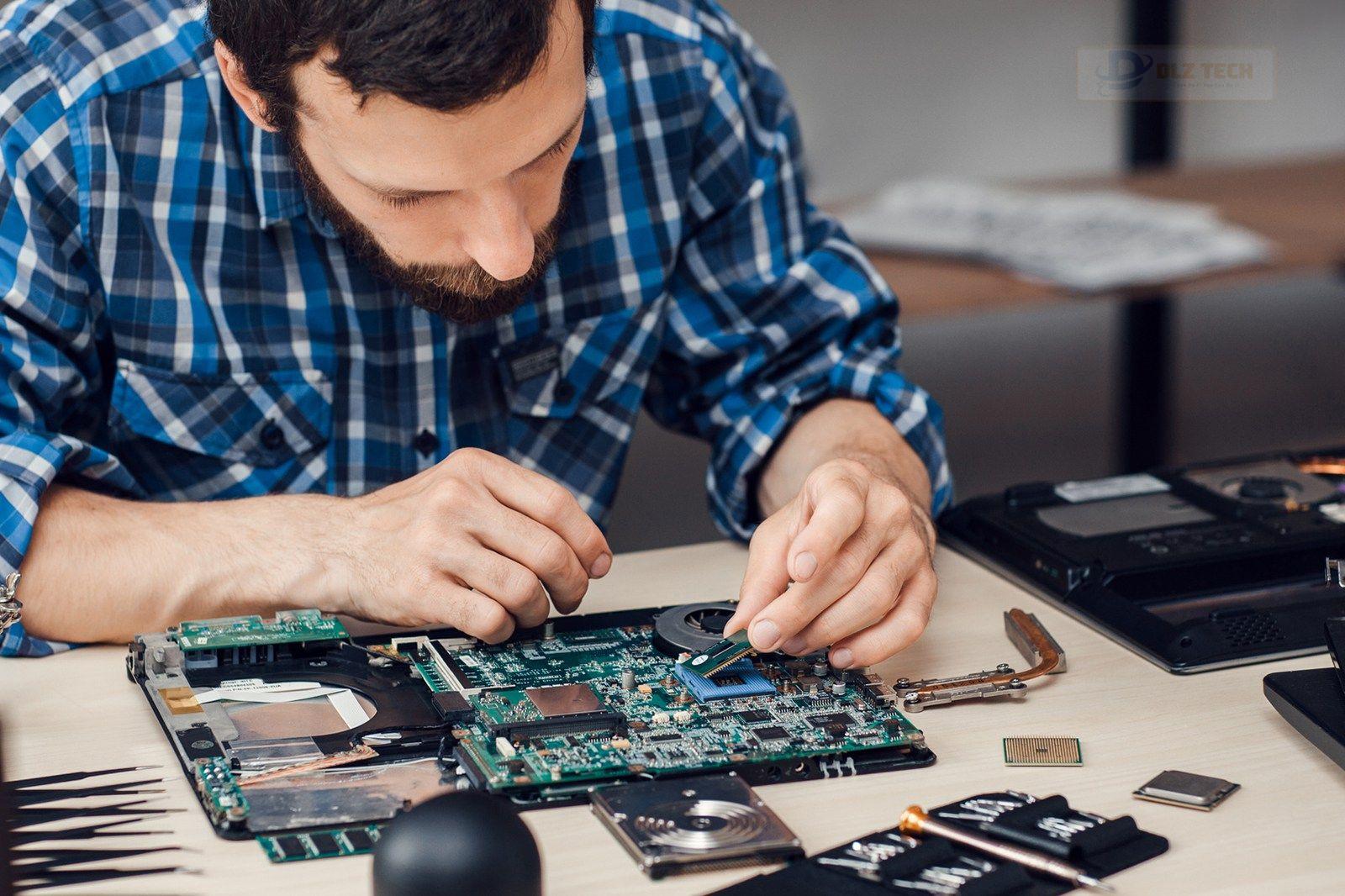 Quy trình sửa chữa laptop tại Dlz Tech