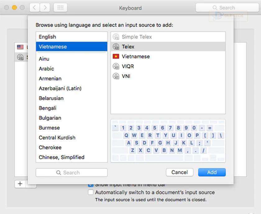 Những lỗi gõ tiếng Việt trên Macbook thường gặp