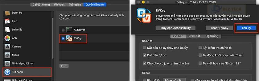 Sử dụng EVKey