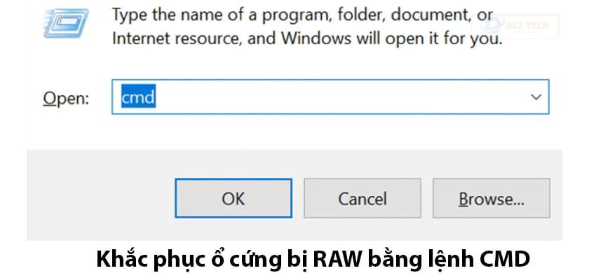 Cách sửa lỗi ổ cứng bị định dạng RAW