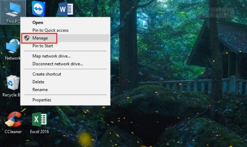Cài đặt lại driver sửa lỗi laptop không kết nối được WiFi