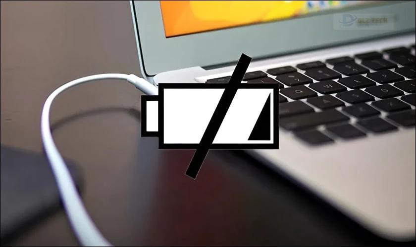 Nguyên nhân lỗi pin laptop báo plugged in not charging