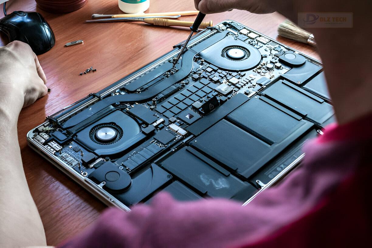 Quy trình sửa chữa MacBook quận 10 tại Dlz Tech