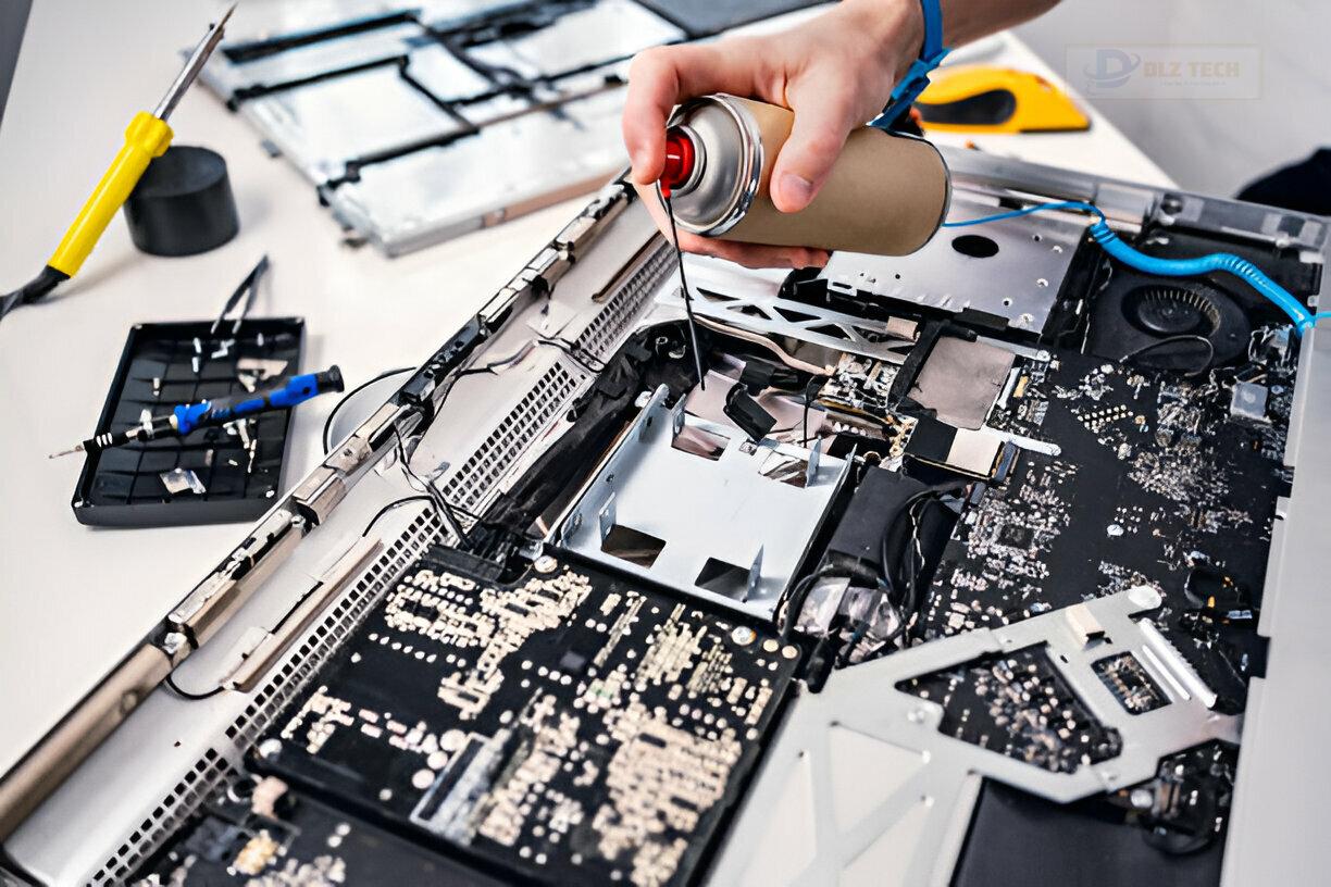 Quy trình sửa Macbook quận 2 Dlz Tech