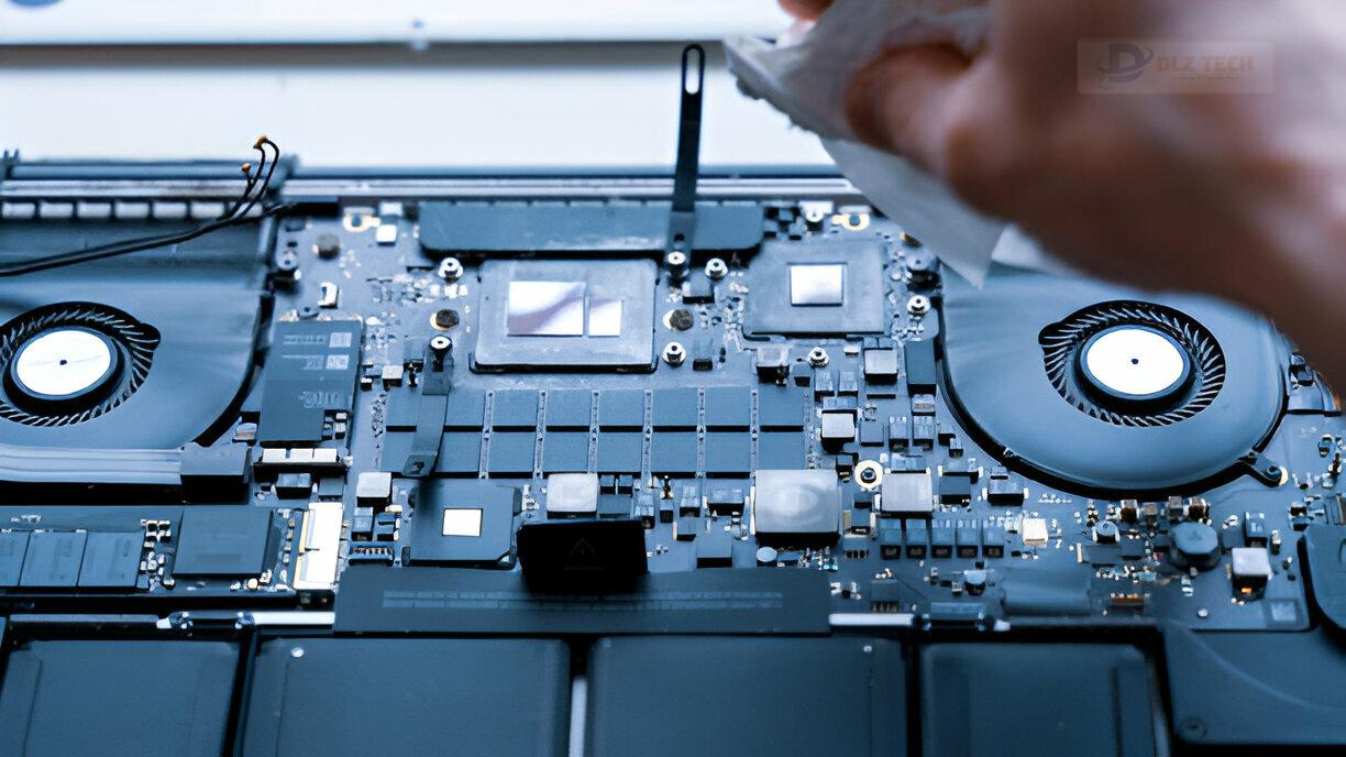 Quy trình các bước khi sửa chữa MacBook quận Tân Bình tại Dlz Tech