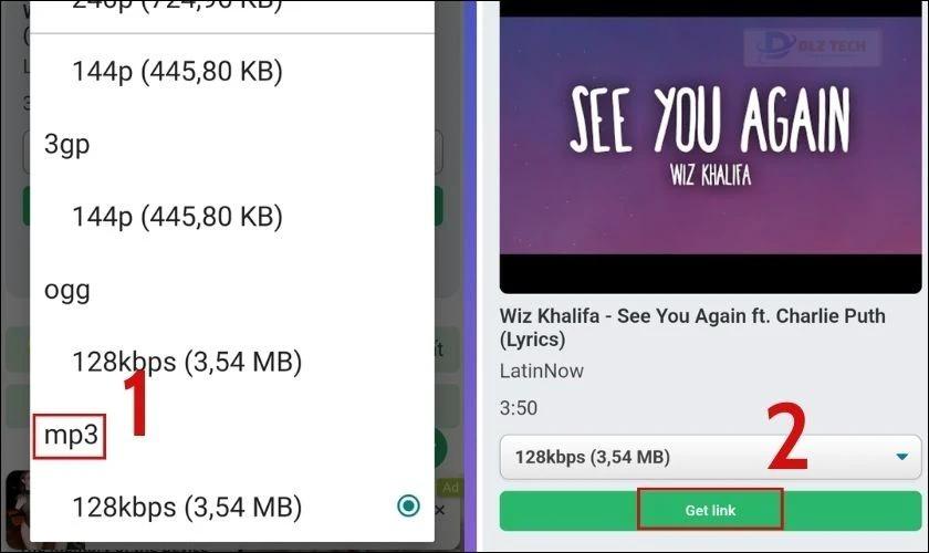 Tải nhạc từ YouTube về Zing MP3 tiện lợi