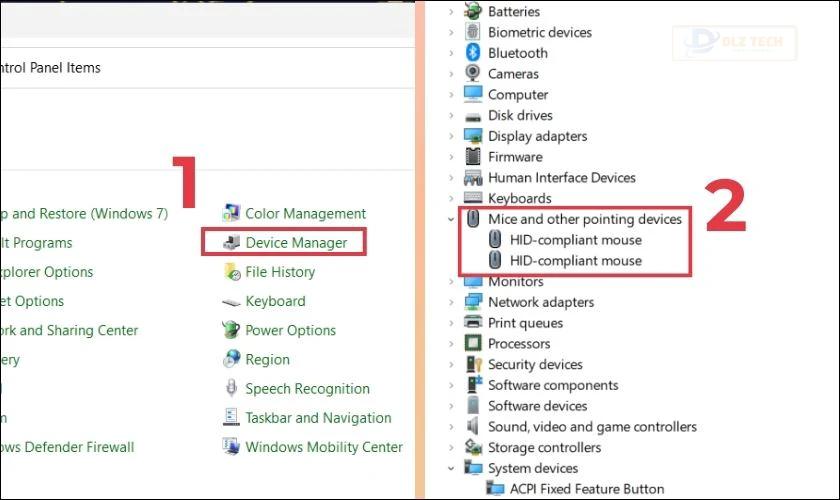 Cập nhật driver cho Touchpad
