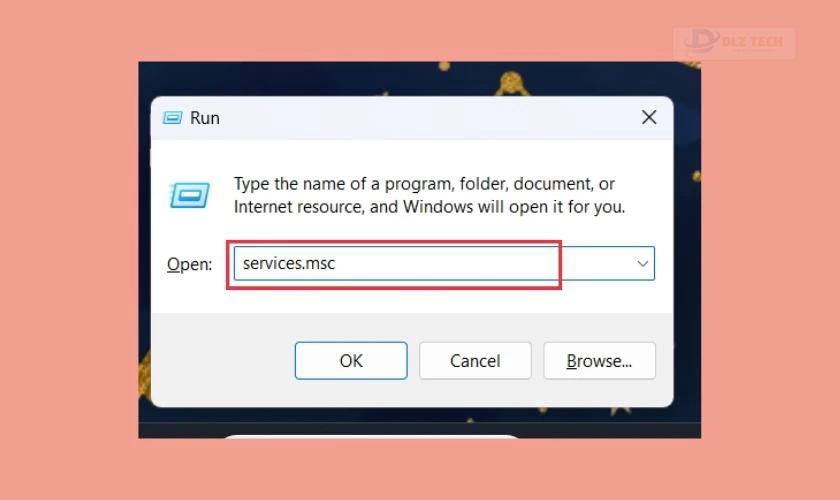 Vô hiệu hóa Tablet PC Input Service