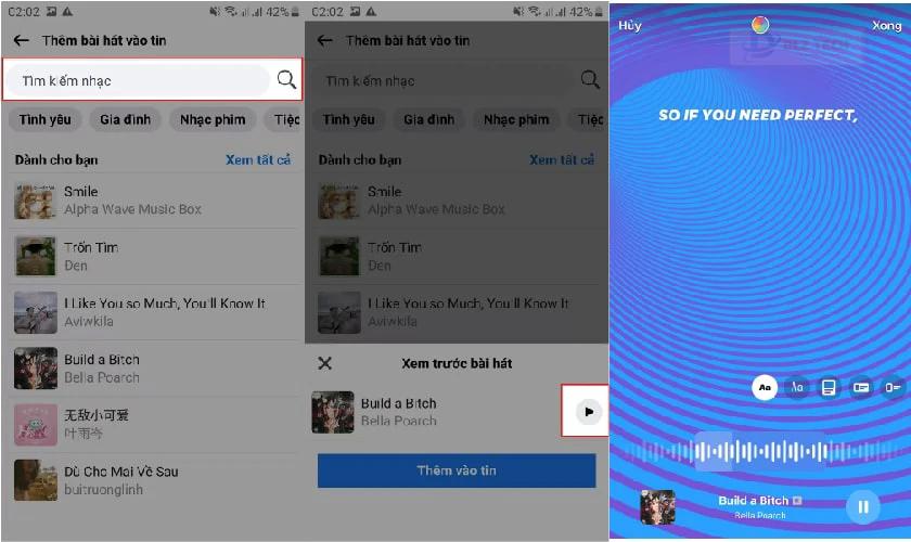 Hướng dẫn chèn nhạc vào Story Facebook đơn giản