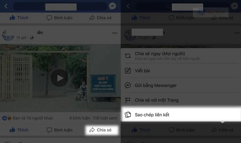 tải video fb về điện thoại iOS