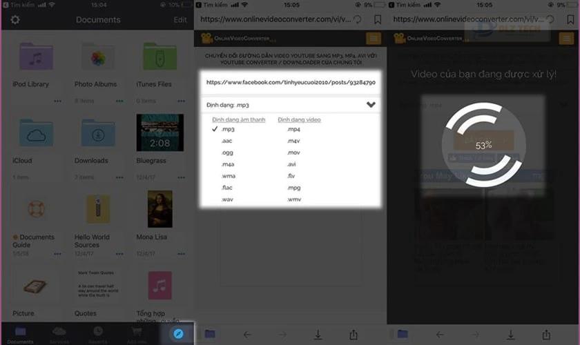 dán link bài viết đã copy vào vùng được yêu cầu