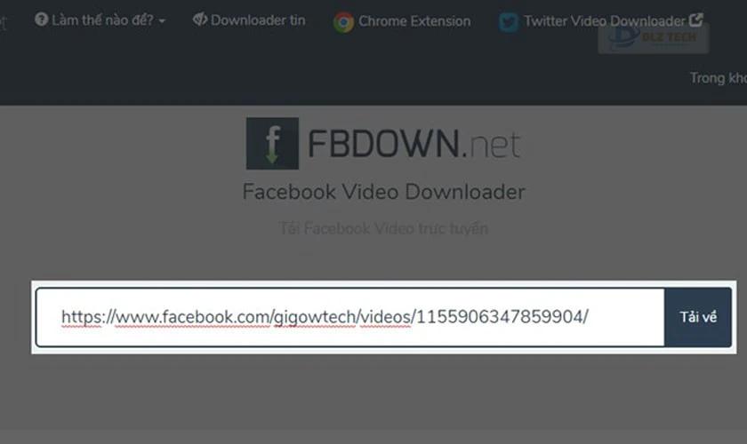 Hướng dẫn tải video Facebook về máy tính