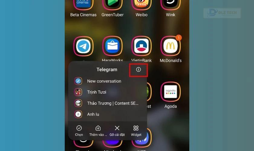 Tắt chế độ nền