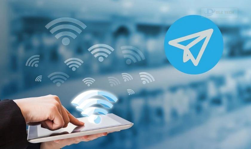 Kiểm tra lại đường truyền WiFi, mạng điện thoại đang kết nối