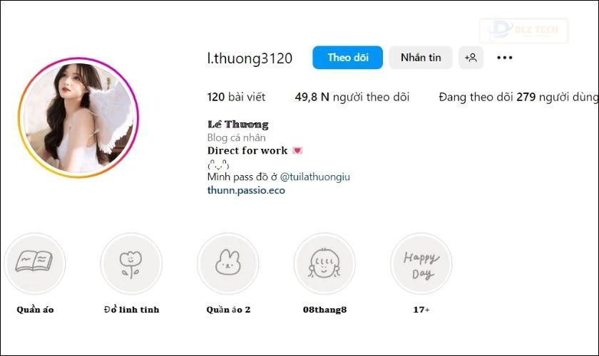 đặt tên instagram hay cho cả nam và nữ
