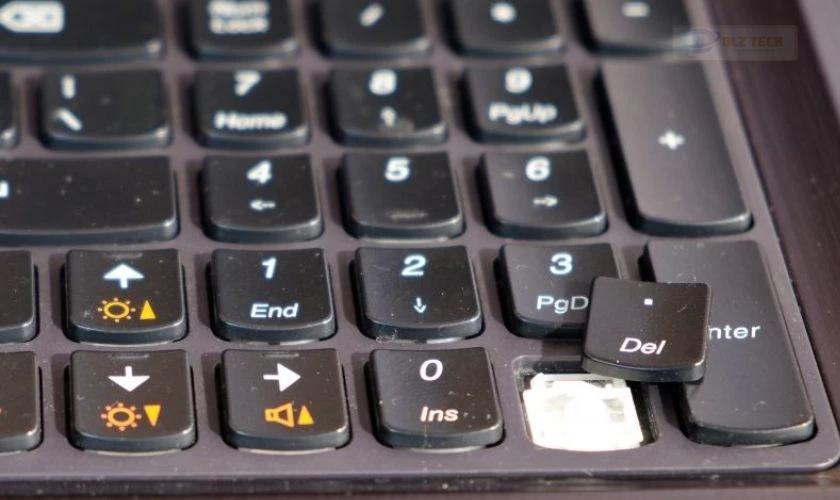 Có thể thay một phím trên bàn phím laptop hay không?