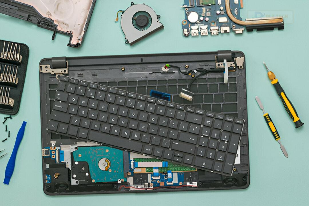Hình 1: Cửa hàng thay bàn phím laptop Dlz Tech Quận 2