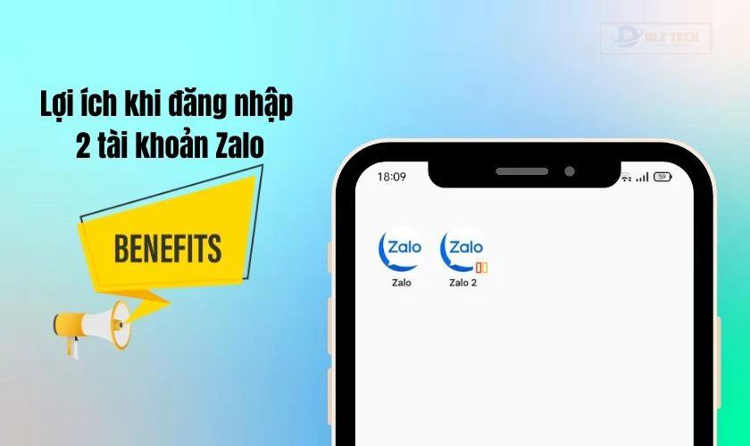 Lợi ích khi tạo 2 tài khoản zalo trên 1 điện thoại OPPO
