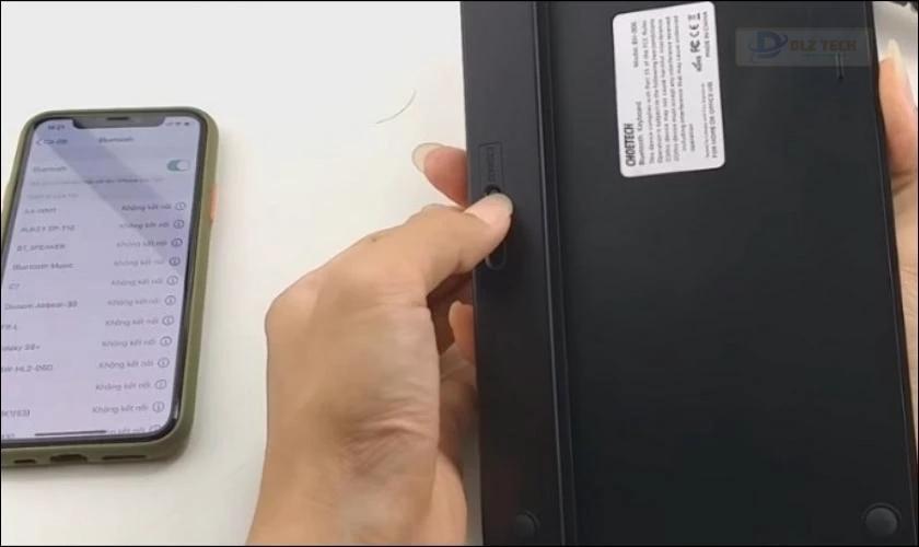 Kết nối bàn phím qua Bluetooth