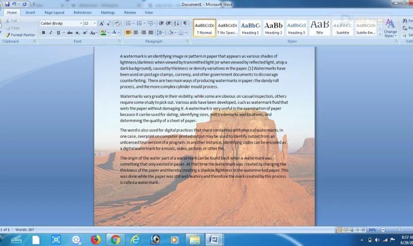 Background Word dẹp dùng để làm gì?