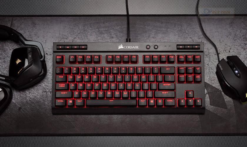 Bàn phím cho coder Corsair K63 Compact Mechanical