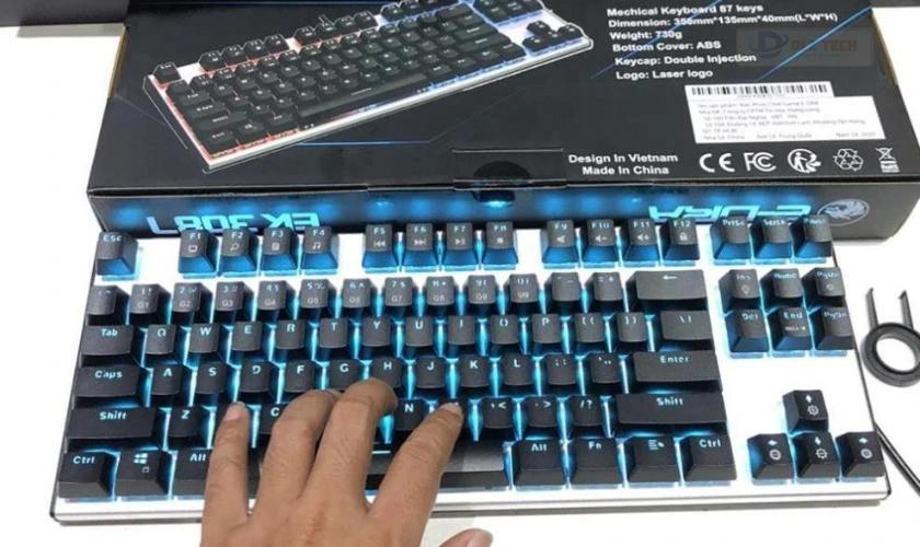 Cách kiểm tra chất lượng bàn phím cơ giá rẻ dưới 500k