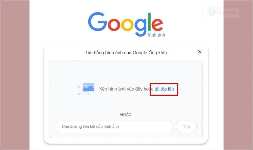 tìm nick facebook qua ảnh trên google