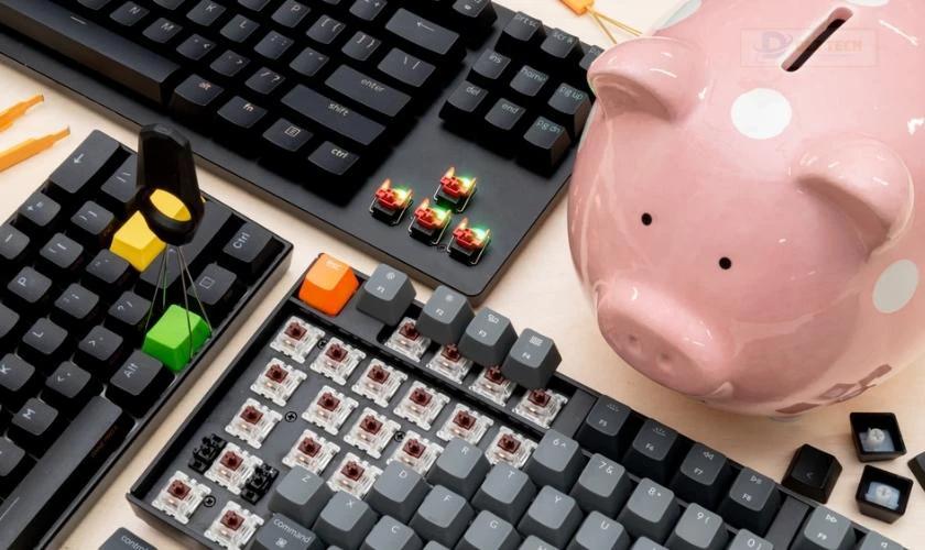 Bàn phím cơ không dây dưới 1 triệu bền không?