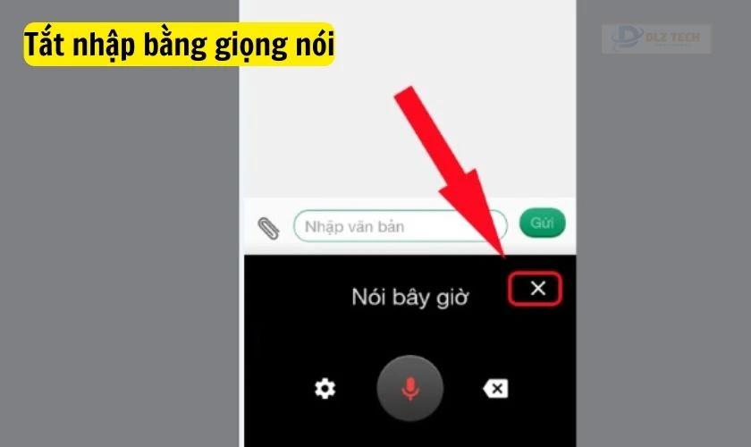Tắt tính năng nhập bằng giọng nói khi bàn phím điện thoại Samsung bị lỗi